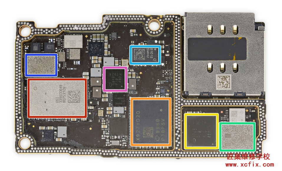 iphone 11 主板高清维修彩图