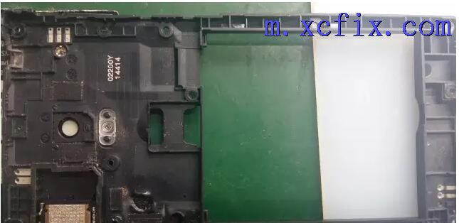 红米1S进水不显示维修一例