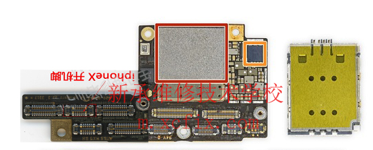 iphone x 主板测试点图