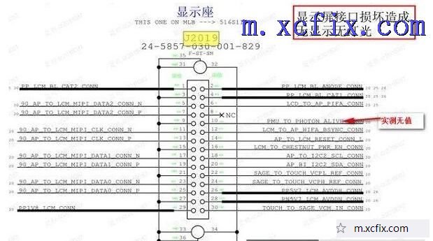 iPhone6手机摄前后像头打不开和装原装屏不显示的维修案例